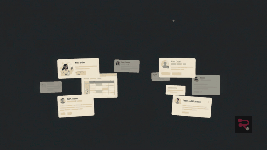 Illustrative animation: reviewing and refining a draft (example)